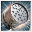 Profi PAR 64 LED 24 x 3 x 1 W LEDs in 1 LED