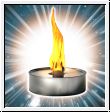 Event Flame Bowl made from solid metal